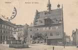 DEUTCHLAND - POSSNECK / MARKTPLATZ  MIT RATHAUS - Poessneck