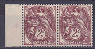 VARIETE  N° 108b   TYPE BLANC   NEUFS LUXES VOIR DESCRIPTIF - Unused Stamps