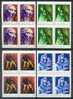 Poland 1975 2244-2247 2409-2412 Xawery Dunikowski MNH XX - Neufs