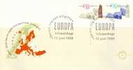 NETHERLANDS 1990 EUROPA CEPT FDC - 1990