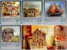 1997 MACAO LANDSCAPE PAINTING BY KWOK SE 4V+ MS - Blocks & Sheetlets