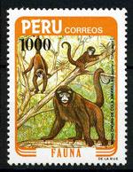 Peru 1984 MiNr. 1276 Yellow-tailed Woolly Monkeys  1v MNH**  2,50 € - Affen