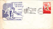 BALCANIC GAMES Brasov,ESCRIME FENCING 1986 Cover Romania. - Fencing