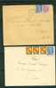 Lot De 10 Lettres (tous Scanné )affranchies Par Gandon  Et Diverrs - Ad87 - 1945-54 Marianna Di Gandon