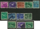 ● INDIA - 1955 - LAVORI - N. 54 . . . . Usati - Cat. ? €  - Lotto 133 /36 /37 - Used Stamps