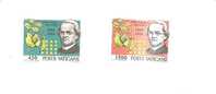 48354)n°2 Valori Vaticani Serie Abate S. Gregorio J.mendel -1984 N°747-48 - Unused Stamps