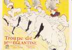 Toulouse Lautrec,Troupe De Mlle Eglantine,spectacle,frenc H Cacan,affiche,cabarets - Inns