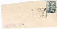 5070. Fragmento Carta Impresos Certificado SORT (Lerida) 1952 - Used Stamps