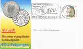 Carta LORCH (Alemania) 1992. ECU Munzen. Nueva Moneda Europea - Monnaies