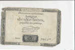 ASSIGNAT DE DIX LIVRES 1792 L'AN 1 - Assignate