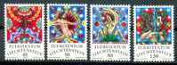 Liechtenstein 1978 Tierkreiszeichen Zodiac Zodiaque 713-716 MNH XX - Astrología