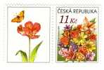 Czech Republic / Flowers - Unused Stamps