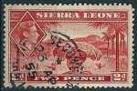Sierra Leone 1938  George VI - Pictorial  2 P Rot  Mi-Nr.156  Gestempelt / Used - Sierra Leone (...-1960)