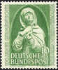 Germany B324 Mint Never Hinged Nuremberg Madonna Semi-Postal From 1952 - Neufs