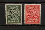 Norway No 272-3 Mnh Year 1945 - Unused Stamps