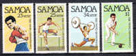 SAMOA - 1982 -  Yvert 517/520 ** -  Jeux Du Comonwealth (BLE01P40) - Samoa (Staat)