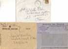 LETTRES / FRANCHISE POSTALE DE VERS FRANCE MINISTERE FINANCE ET AFFARI  ESTERI  ITALIE + LETTRE ITALIE - Civil Frank Covers