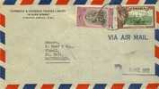 Luftpost Brief  Kingston - Flawil      1951 - Jamaica (...-1961)