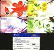 China 2006 Flowers Phone Card   Set Of 4 - Chine