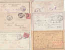 6 CARTES AVEC MOUCHON BUREAU PORT SAID (EGYPTE)  COTE POTHION:360  EUROS - Altri & Non Classificati