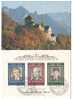 Liechtenstein Block 13 Ersttag Sonderblock Thronfolge 1988 - Blocs & Feuillets