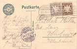 Bayern Sonderkarte Bayr.-Jubl.-Landes-Austellung Nürnberg 1906 Mif Minr.60,65 SST Nürnberg Ausstellung 28.6.06 - Cartas & Documentos