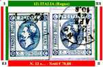 Italia-A.00012 - 1863 - Sassone: N.12 + 12b (o) - Privi Di Difetti Occulti. - Usados