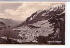 Lungern Mit Lungersee-viaggiata 1937 - Lungern