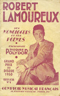 Robert LAMOUREUX  -  SES MONOLOGUES ET SES POEMES -  RARE RECUEIL N° 1 - 1950 - French Authors