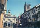 Historic Ludlow - Upper Broad Street And The Butter Cross - Shropshire