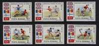 ROUMANIE N° 3619/24  * *  ( Cote 5e)  Cup 1986  Football  Soccer Fussball - 1986 – Mexique