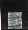 DANEMARK 1884 OBLITERE´ DENT 12 3/4 FILIGRANE 2 - Used Stamps