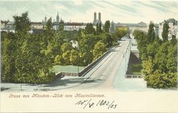 AK München Vom Maximilianeum Farblitho 1902 #511 - Muenchen