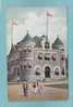 St.  ALBANS  -  U. S. Custom House And  Post  Office  -  1907  -  CARTE ANIMEE  - ( Trace Pliure Angle Haut Gauche ) - Otros & Sin Clasificación