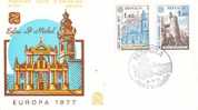 MONACO 1977 EUROPA CEPT FDC - 1977