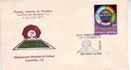 ARGENTINE   Cover  Cup  1978  Football  Soccer  Fussball - 1978 – Argentine