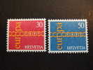 SWITZERLAND, SCHWEIZ      1971     MICHEL 947/48   YVERT 882/83  MNH **   P04-017 - 1971