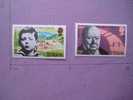 ST HELENE 2 TIMBRES NEUF 1974 ANNIVERSAIRE W. CHURCHILL ST HELENA 1974 2 STAMPS MNH - St. Helena