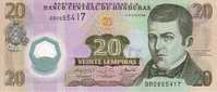 HONDURAS   20 Lempiras  Daté Du 31-07-2008    Polymer    ***** BILLET  NEUF ***** - Honduras