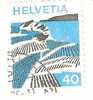TIMBRE SUISSE - "THEME PAYSAGES" HELVETIA 40 -OBLITERE - Collections