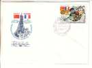 USSR / RUSSIA FDC 1982 - Space - INTERKOSMOS - USSR / FRANCE - Russia & USSR