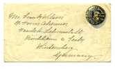 ENTIER POSTAL LETTRE DEBIRMINGHAM ANGLETERRE POUR KIRCHHEIM ALLEMAGNE  1894 - Entiers Postaux