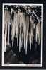 RB 670 -  Real Photo Postcard Stalactites Treak Cliff Cavern Castleton Derbyshire - Derbyshire