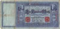 Allamagne - Billet 100 Reichsmarks Suivant état ( Voir Scan) De 1910 - 100 Mark