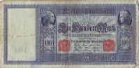 Allemagne - Billet 100 Reichsmarks Bon état Avec Traces De Circulation De 1910 - 100 Mark