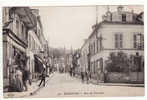 CARTE POSTALE Belle Animation Bougival Rue De Versailles Place De La Fontaine - Bougival