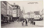 CARTE POSTALE Belle Animation Brie Comte Robert Place Du Marché Cheval Vélo - Brie Comte Robert