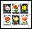 BULGARIA \ BULGARIE - 1985 - Roses - M/S  MNH - Rose