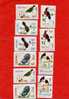 BHOUTAN 10 TIMBRES OISEAU  EN TRES BON ETAT - Bhutan