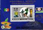 Platzierungen Fußball WM 1986 Champion Argentina Korea Block 221 O 2€ Bloque Hojitawith Overprint Soccer Sheet Bf Corea - Korea (...-1945)